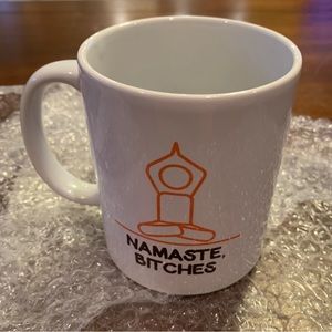 NWB Pyramid 11oz Coffee Mug “NAMASTE BITCHES”